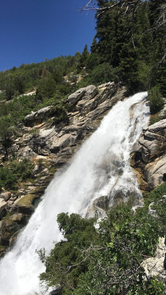 Horsetail Falls in Alpine, Utah - a beautiful reminder of the natural water flow in Utah County and the importance of water damage restoration services from Complete Restoration.