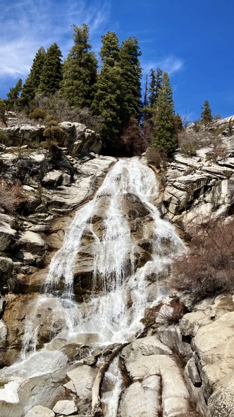 Horsetail Falls in Alpine, Utah - a beautiful reminder of the natural water flow in Utah County and the importance of water damage restoration services from Complete Restoration.